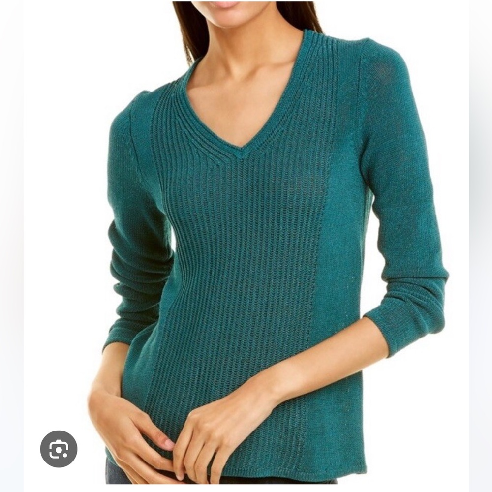 J. McLaughlin Donovan Sweater Teal Size L